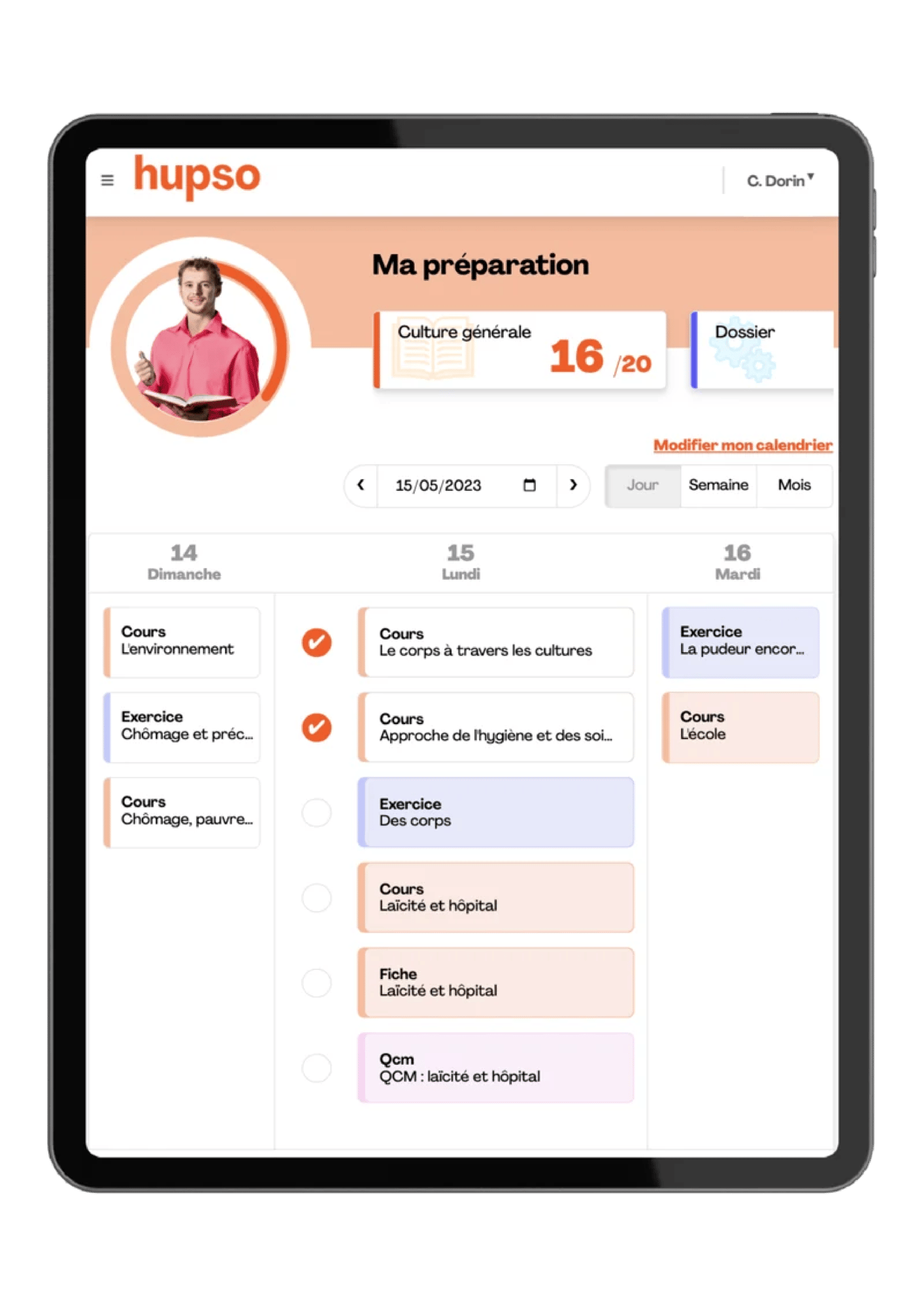 Tablette certification robert